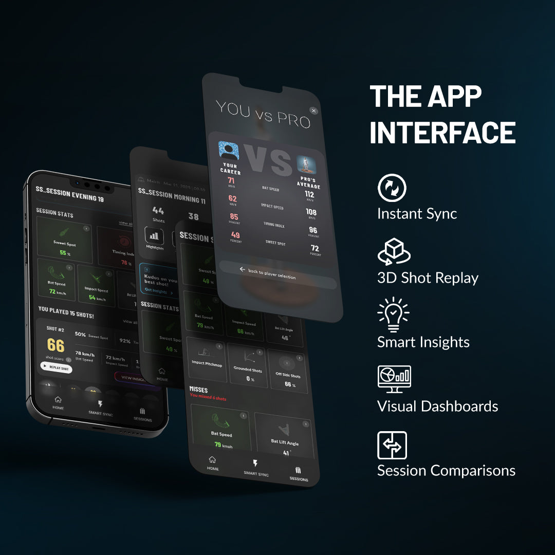 str8bat Cricket Bat Sensor